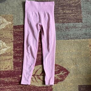 Pink Scrunch Butt Leggings